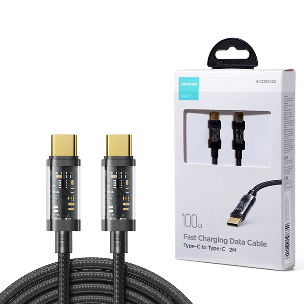 Joyroom S-CC100A12 Type-C To Tpye-C 100w Data Cable 1.2 Metre