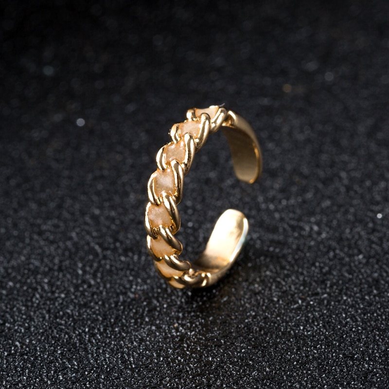 Luminous Charm Love Heart-Shaped Ring- Glowing In The Dark Golden Ring for Girls