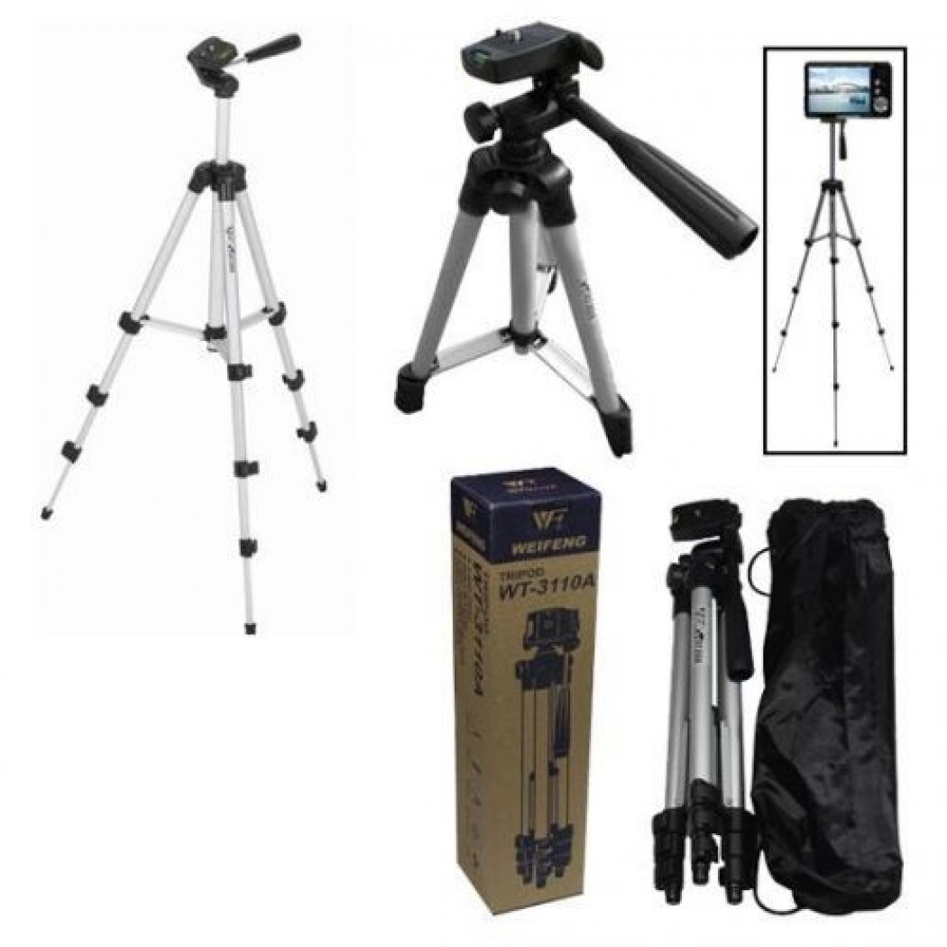 3110 Tripod Photography Camera Stand- Mobile Holder